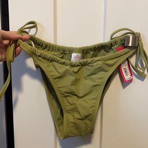 Olive Green Target Swimsuit Bottoms